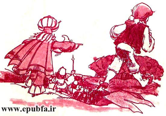 کتاب قصه کودکانه گالیور در جزیره کوتولهها - سفرهای گالیور-آرشیو قصه و داستان قدیمی ایپابفا